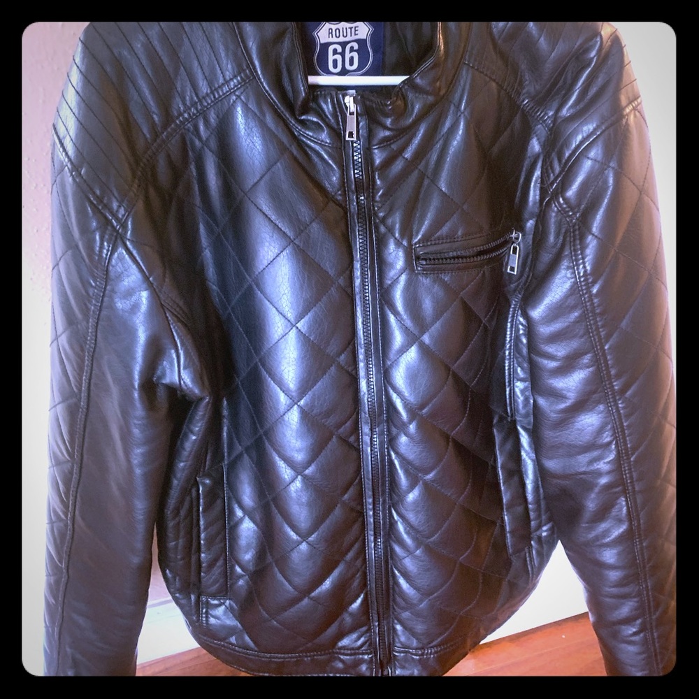 Route 66 leather jacket